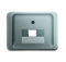 Busch-Jaeger 1803-266 Cover, Universal Socket, 1gang, titanium, alpha exclusive