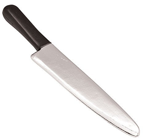 Bristol Nyhet BA361 kniv, unisexvuxen, silver/svart, en storlek