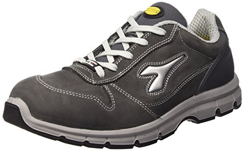 Utility Diadora Run Low S3 Scarpe da lavoro, Unisex adulto, SRC, Grigio (Grigio Castello), 44 EU (9.5 UK)