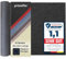 Primaflor Sauberlauf - PICOLLO, Anthrazit, 1,00m x 5,00m, Rutschfester Schmutzfangläufer Meterware, Robuster Küchenläufer nach Maß, Zuschneidbarer Teppichläufer, Eingangsmatte für Flur und Windfang