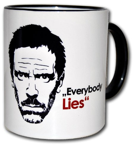 FunTasstic Tasse Everybody lies Kaffee-Pott (T034)