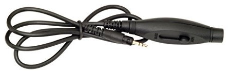 KRK KNS In-Line Lautstärkeregler Kabel für KNS 6400 und 8400 Kopfhörer schwarz 28
