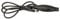 KRK KNS In-Line Volume Control Cable for KNS 6400 and 8400 Headphones Black 28 in.
