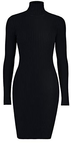 Wolford Damen Merino Rib Dress Kleid