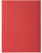 Exacompta - Réf. 807012E - Paquet de 30 sous-chemises ROCK''S 80 g/m2 aux couleurs vives - sous chemises certifiées PEFC™ - dimensions 22 x 31 cm pour format A4 - couleur rouge
