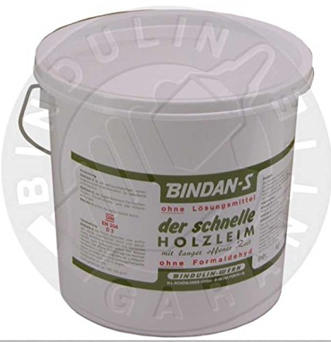 Bindan-S Schnellbinder Holzleim inkl. 1 Leimspachtel (5 Kilogramm)