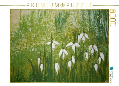 CALVENDO Puzzle Schneeglöckchen | 1000 Teile Lege-Größe 64 x 48 cm Foto-Puzzle für glückliche Stunden