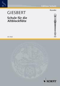 Schule für die Altblockflöte in F