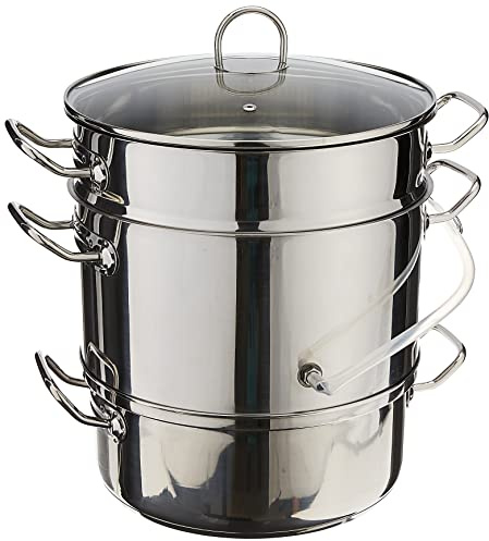 Norpro 619 Stainless Steel Steamer/Juicer