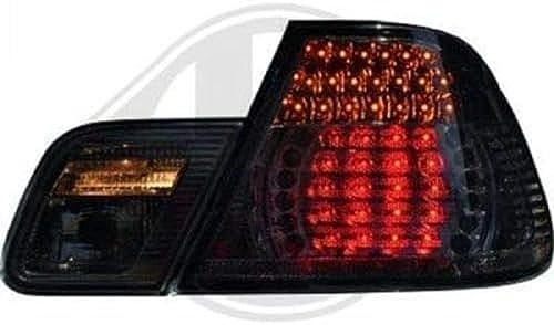 in.pro. 1214899 HD Rückleuchten klar BMW 3-er Set E46 Baujahr: 01-05, schwarz