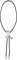 Boland 54326 - Halskette Cowboystiefel, Collier, Mode-Schmuck, Accessoire, Cowboy, Indianer, Wilder Westen, Sheriff, Kostüm, Karneval, Mottoparty