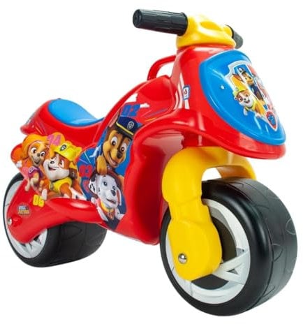 Laufrad Ab 1 Jahr 2 Jahre 3 Jahre Kindermotorrad Rutscherfahrzeug Motorrad Kinder Paw Patrol Breite Räder Ergonomisch Stabil Leicht Tragbar Geschenk 1 Geburtstag Mädchen Jungen Indoor Outdoor Rot