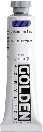 Pro-Art Golden Heavy Body Acrylic Paint 2 oz.-Ultramarine Blue