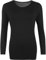 WearAll Ladies Long Sleeve T-Shirt Top Womens Plus Sizes Black 24/26
