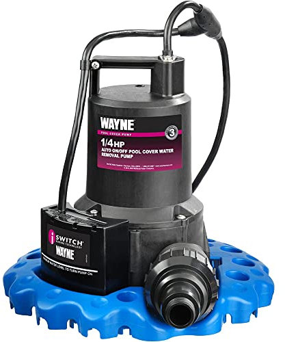 WAYNE WAPC250 1/4 HP Automatic ON/OFF Water Removal Pool Cover Pump by Wayne