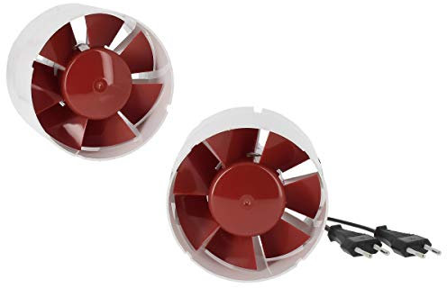 VENTS Pack ventilation - extracteur + intracteur - 2 x 190 m3/h