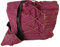 Vishes Damen Yogitasche Stonewash Tragetasche Umhängetasche Damentasche Beuteltasche Baumwolle dunkelrot