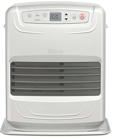 QLIMA Estufa de combustible líquido SRE 3531 TC-2 Qlima - portátil - sin instalación - potencia máx. 3,1 kW - para piezas de hasta 120 m3 - Bomba manual gratuita - 4 años de garantía