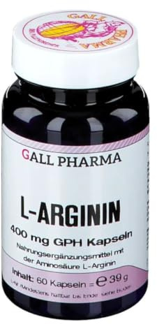 Gall Pharma L-Arginin 400 mg GPH Kapseln 60 Stück