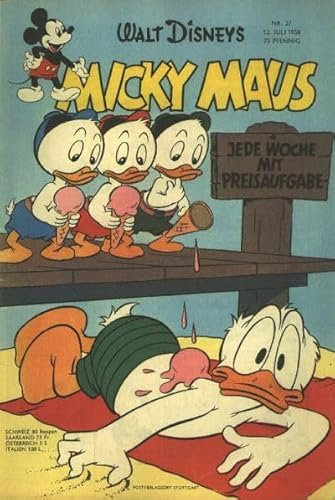 Micky Maus Heft 27 von 1958