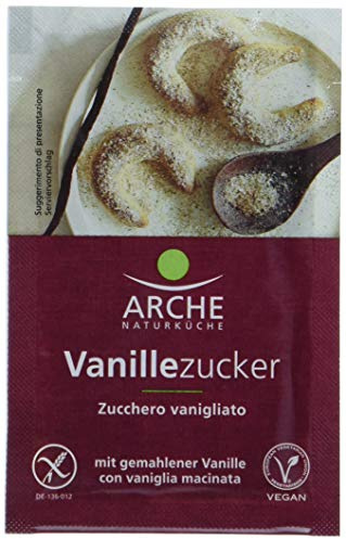 Arche Vanillezucker (5 Päckchen) Bio Backzutat, 3er Pack (3 x 40 g)