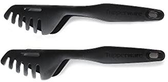 TUPPERWARE Griffbereit Chef-Zange (2) schwarz Multi-Greifer TOP-Universalzange