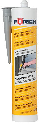 Förch Dichtkleber grau MS - Polymerkleber Kartusche 435 g für innen und außen