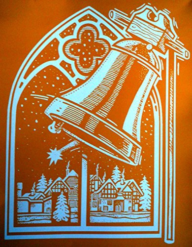 6 er SET XXXL RETRO KULT 68 x 48,5 cm groß FENSTER RUNDFENSTER MIT XXL GROSSER GLOCKE UND WINTER DORF , Fensterdekoration Fensterbild, Fensteraufkleber, MADE IN GERMANY Wandtattoo Deko Sticker, Weihnachtsdekoration, Schaufenster In- und Outdoor , Kinderzimmer, Winter Basteln Spielen Kleben, Bunte Klebebilder für das Fenster Sticker, Weihnachten Rentier Tannenbaum Geschenke Weihnachtskalender Nikolaus Engel Christmas Schneemann