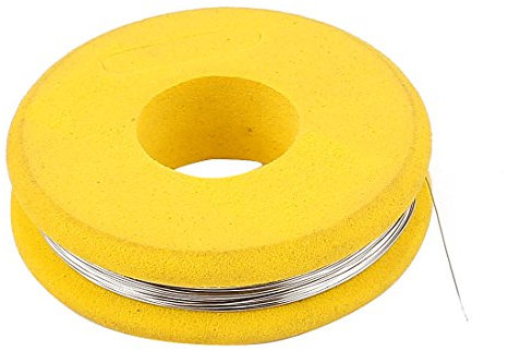 sourcing map 10m 32,8ft Konstantan 32 AWG 0,2mm 15,28Ohm/m Heizdraht Widerstandsdraht
