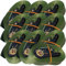 Timtina 10 Spanngurte Oliv 800 Kg 6m