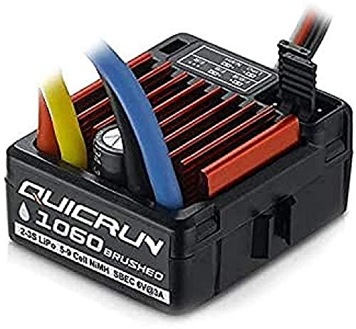 HobbyWing QuicRun 1060 60A Régulateur de Vitesse Brushed de Voiture
