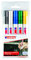 edding 750 Marqueur peinture - mulit-couleur - étui de 5 - pointe ronde 2-4 mm - pour l'étiquetage du métal, verre, roche ou du plastique - résistant à la chaleur, permanent et étanche