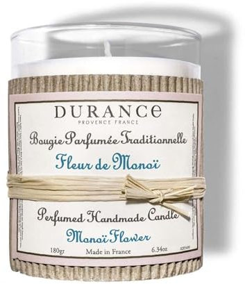 Durance Kerze, Wachs, klar, 180g, 180