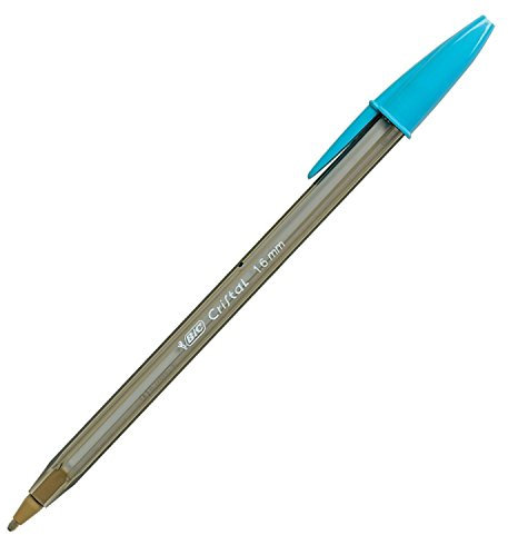 BIC 122268 Boligrafo Cristal Fun 1,6 Mm, Turquesa