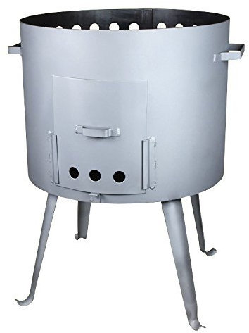 Utschak, H: 63 cm, Durchmesser: 45 cm, für 15L Kasan / Feldküche, Gulaschkessel Feuerkessel Kessel Outdoor