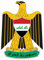 Auto Aufkleber  IRAK - WAPPEN  Sticker Konturgeschnitten (ca 11x7 cm)