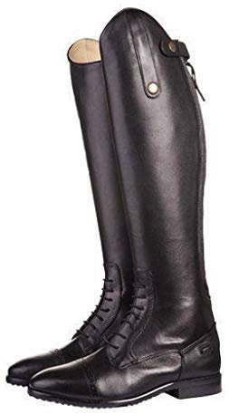 HKM Reitstiefel-Valencia Kinder, Standardlänge/Eng9100, Stivali da Equitazione Uomo, Nero, 37 EU