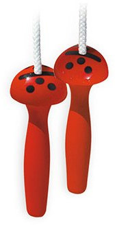Vilac - Jouets en Bois - Corde à Sauter Coccinelle