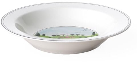 Villeroy & Boch Design Naif Assiette à salade Rencontre, Porcelaine Premium, Blanc/Multicolore