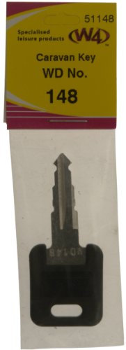 W4 WD Replacement Caravan Key No148 - Black