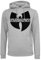 Wu Wear Herren Logo Hoody M Heather Grey