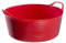 Tubtrug Wanne, biegsam, 15 l, klein, flach, Rot, SP15R