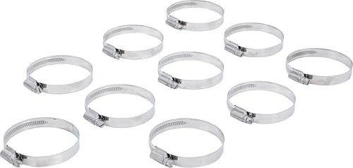 BGS 8095-50x70 | Colliers | inoxydable | 50 x 70 mm | 10 pièces