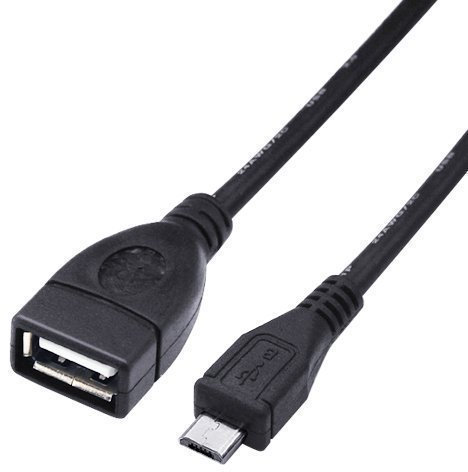 Accessotech USB Host OTG Micro B Cable Adaptor for Samsung Galaxy S/SII/S2 Nokia N810 N900