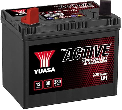 Yuasa U1 12V 30Ah 330CCA Maintenance Free Specialist & Garden Battery
