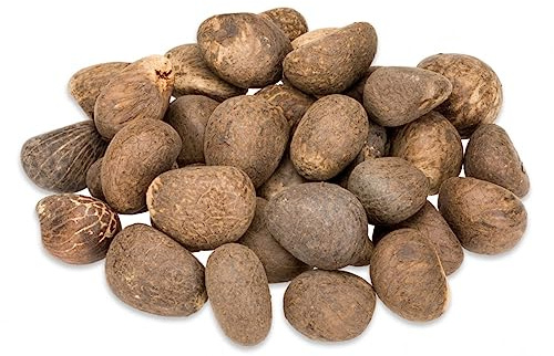 NaDeco Tagua Nüsse unpoliert 1 kg, ca. 20-30 Stück, Phytelephas | Rohe Steinnüsse aus Mittelamerika, unpoliert, zum Schnitzen und für Schmuck, 1 kg