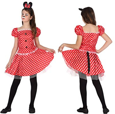 ATOSA costume mouse girl 3 a 4 años
