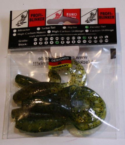 Profi Blinker Zandertail Größe: D Farbe: Zander