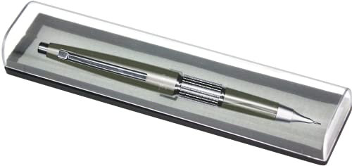 Pentel Porte-mines haut de gamme Kerry 0,5 mm avec capuchon Corps gris satin