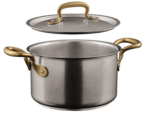 MD 1965 - Pentola per carne in acciaio INOX, 20 cm